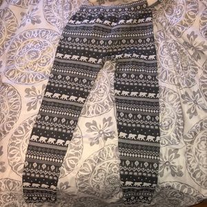 christmas leggings
